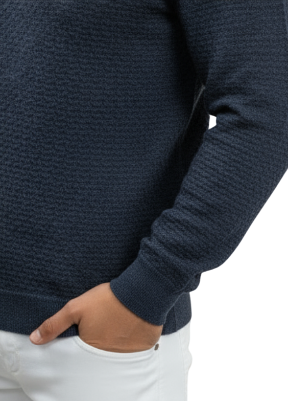 Maglia Uomo THE PULL Trama Blu