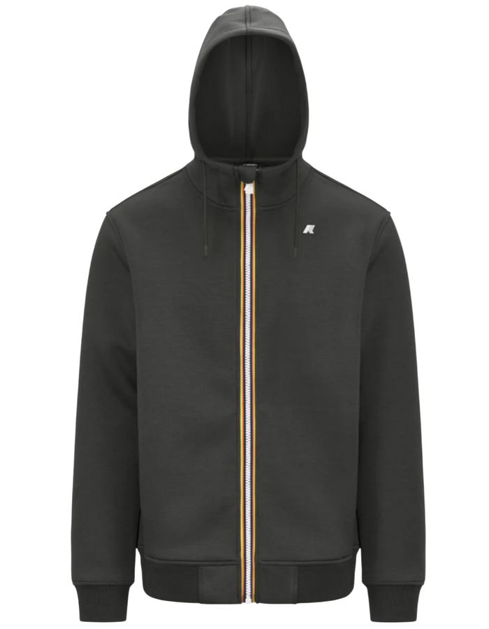 Felpa Uomo K-way RAINER SPACER Neoprene Verde