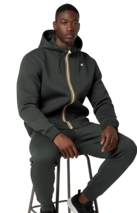 Felpa Uomo K-way RAINER SPACER Neoprene Verde