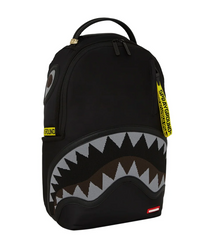 Zaino SPRAYGROUND SHARK CENTRAL YELLOW TAPE DLX SATIN BACKPACK Unisex