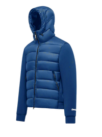 Giubbotto Uomo INVICTA Doppio Tessuto Bimaterica Bluette