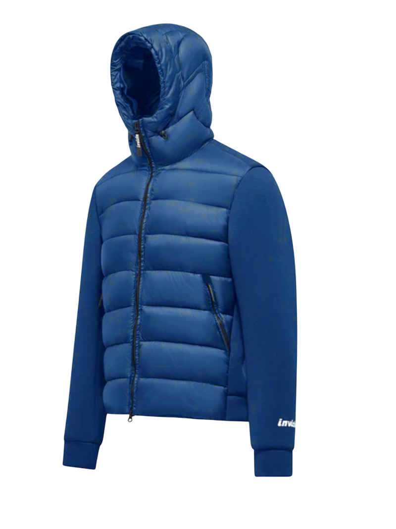 Giubbotto Uomo INVICTA Doppio Tessuto Bimaterica Bluette
