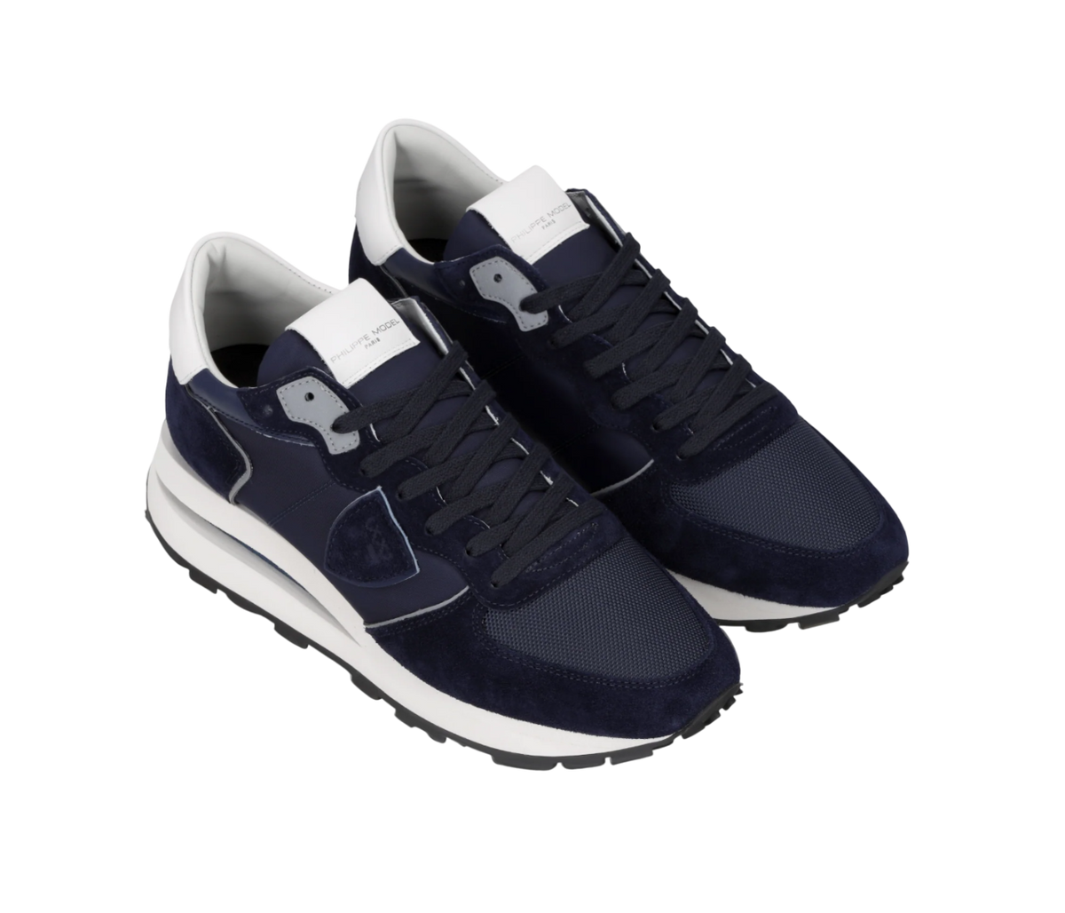 Scarpe Uomo Philippe Model Tropez Haute Blu