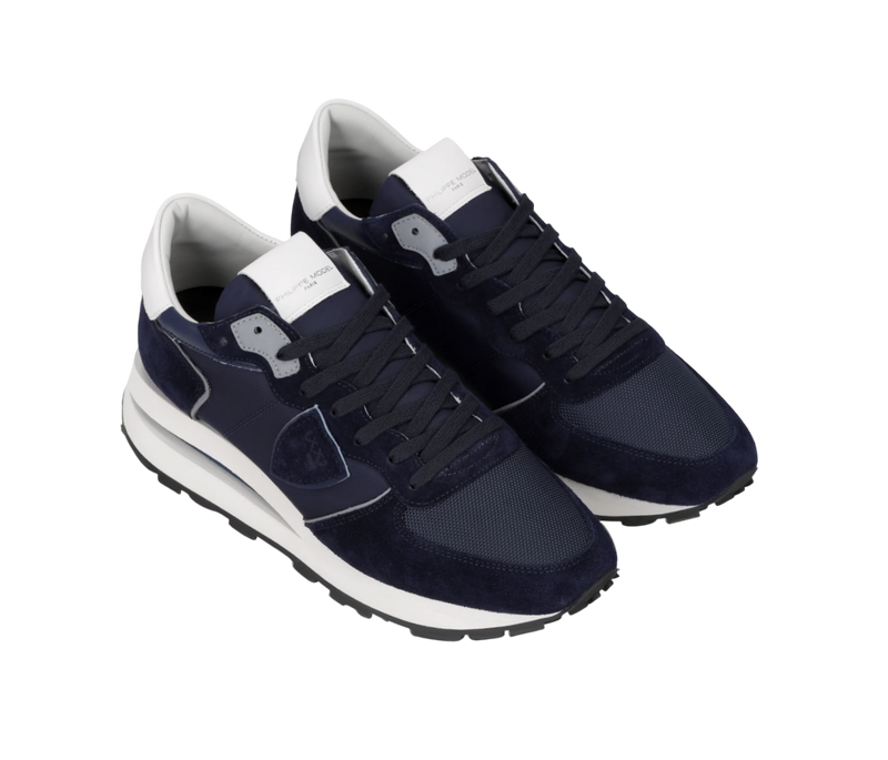 Scarpe Uomo Philippe Model Tropez Haute Blu