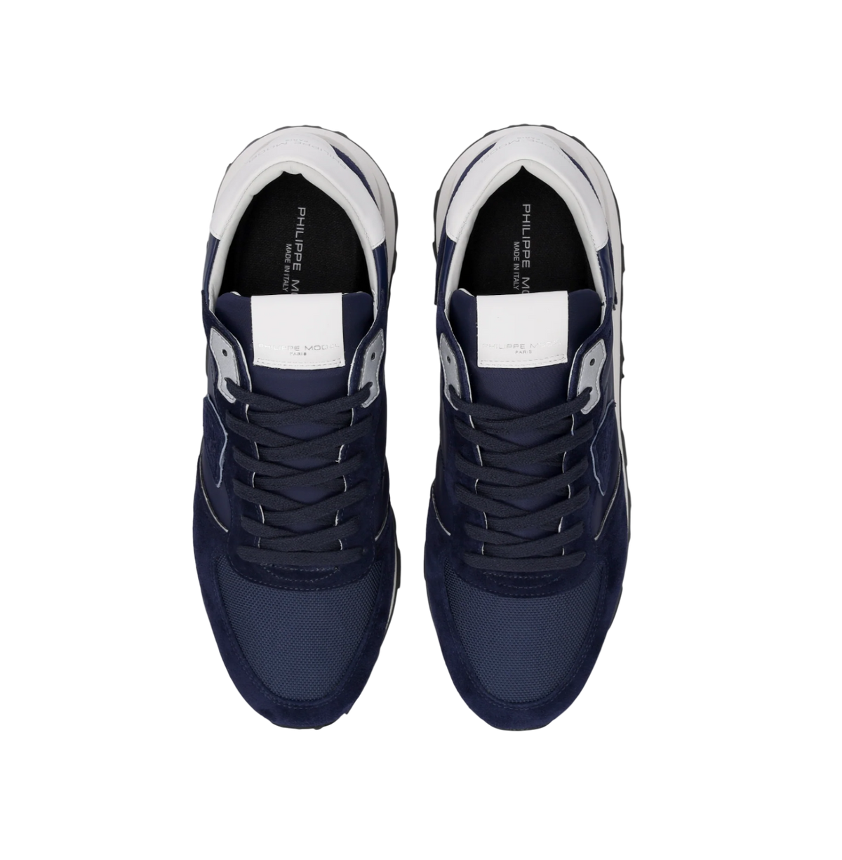 Scarpe Uomo Philippe Model Tropez Haute Blu