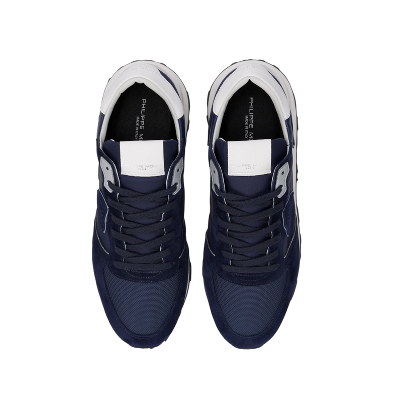 Scarpe Uomo Philippe Model Tropez Haute Blu