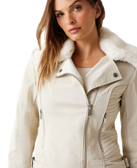 Giacca Donna GUESS in Similpelle Biker