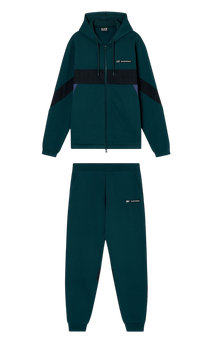 Tuta Uomo EA7 Emporio Armani Athletic Colour Block Misto Cotone