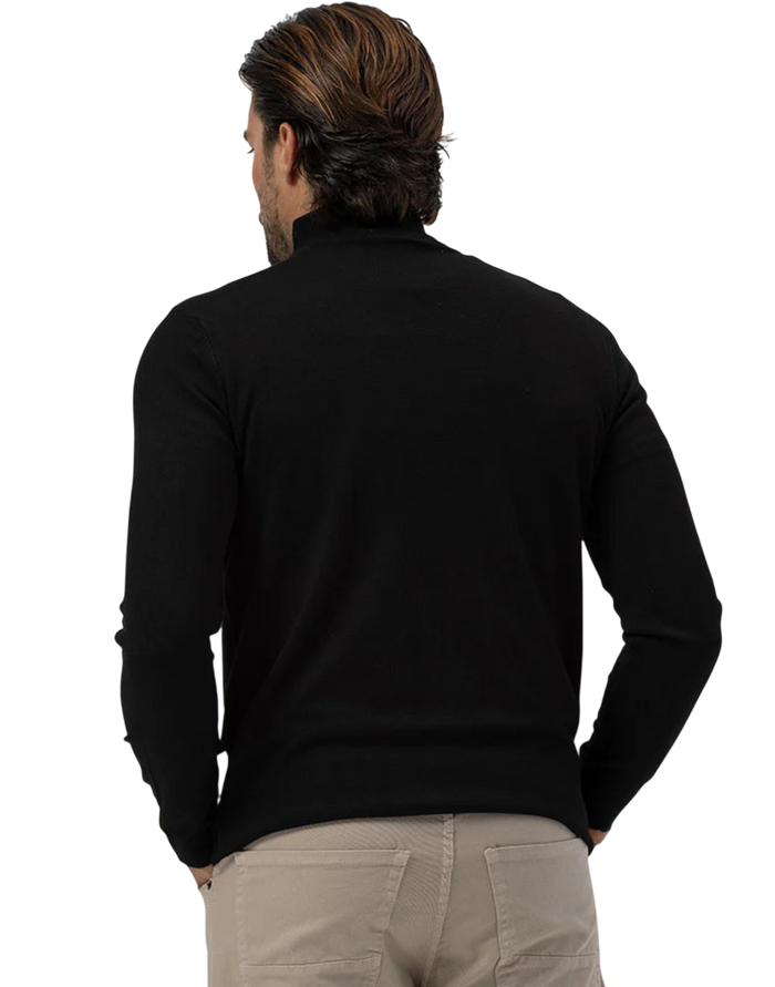 Maglia Uomo F.Mattioli Mezzo Collo Misto