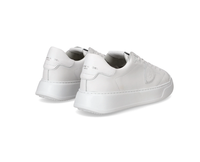 Scarpe Uomo Philippe Model Temple Low Man total white