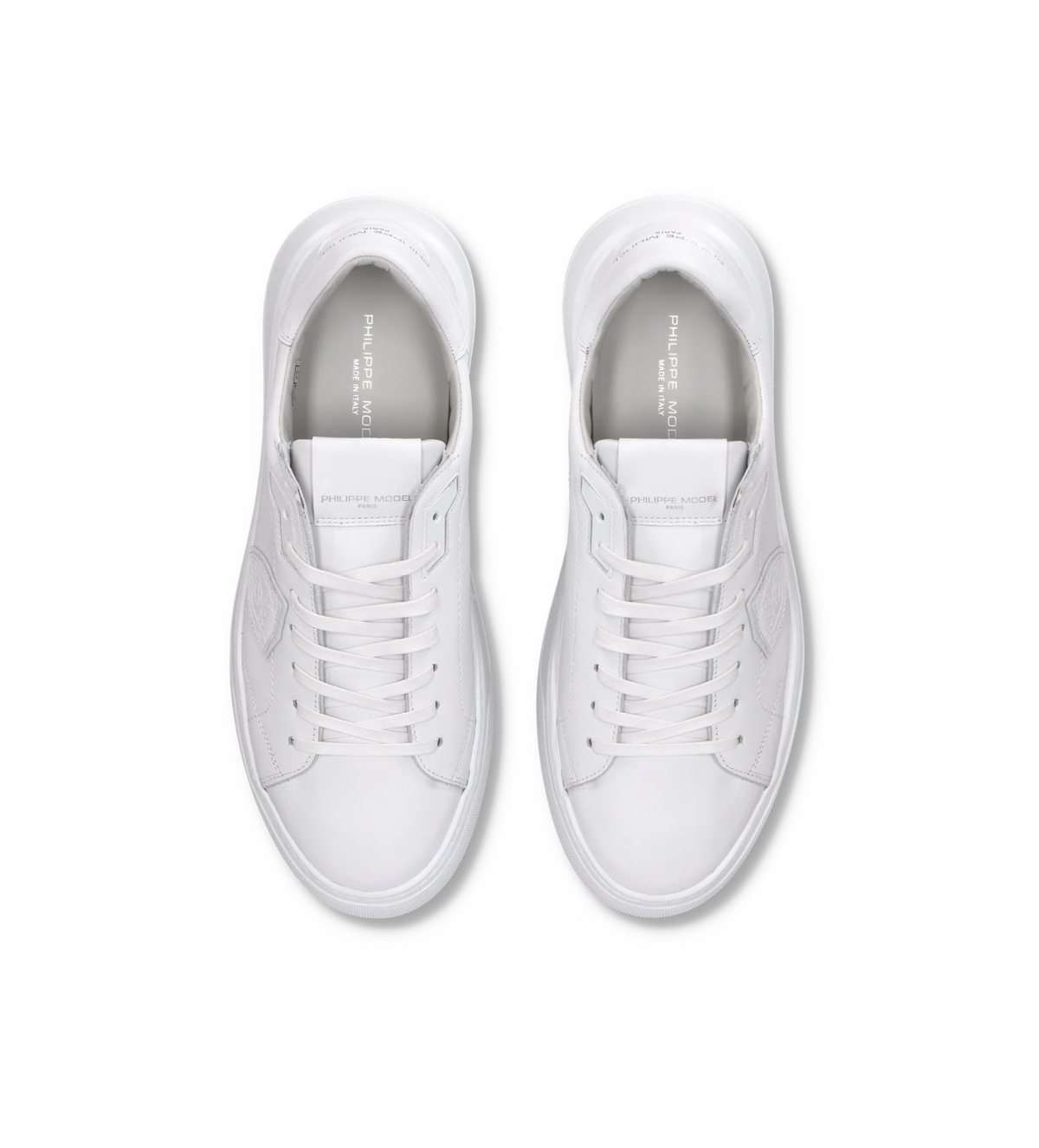 Scarpe Uomo Philippe Model Temple Low Man total white