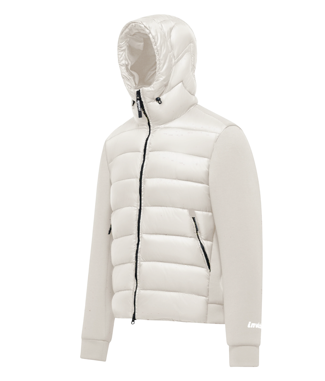 Giubbotto Uomo INVICTA Doppio Tessuto Bimaterica Bianco