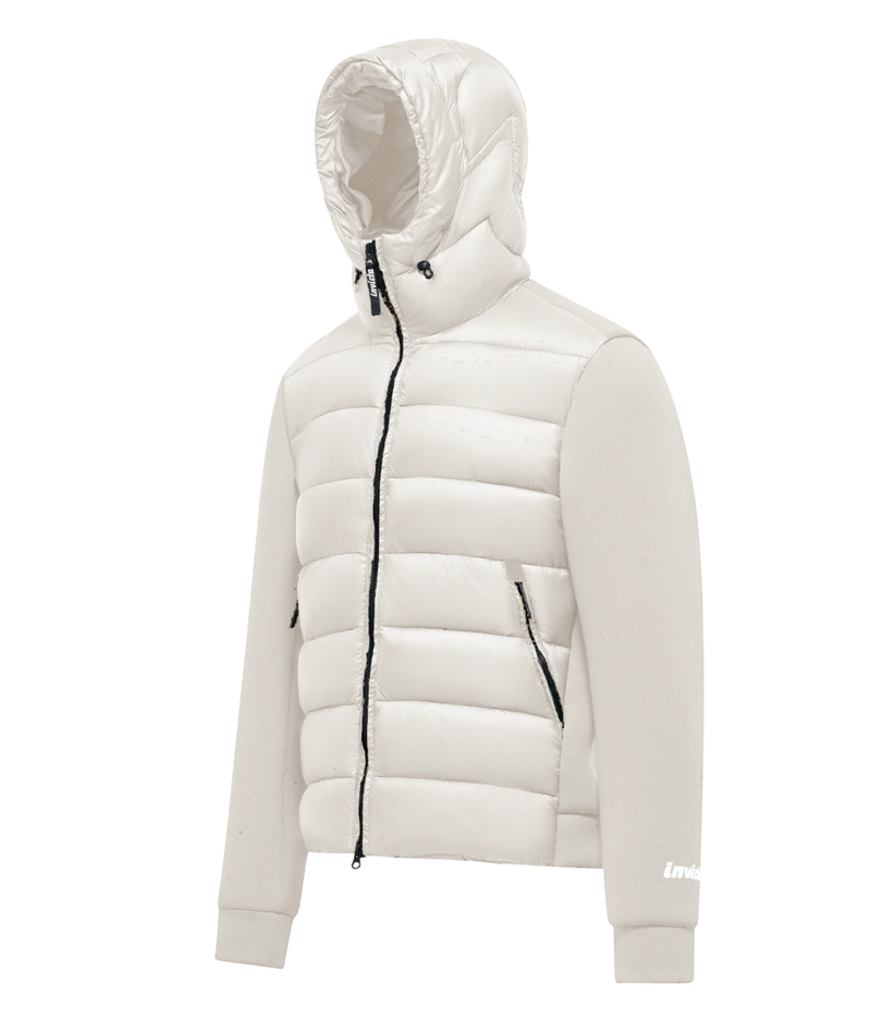 Giubbotto Uomo INVICTA Doppio Tessuto Bimaterica Bianco