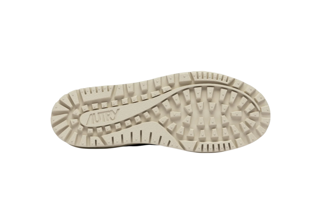 Scarpe Uomo Autry Wildpace Low In Cordura e Suede Bianco e Space Blu