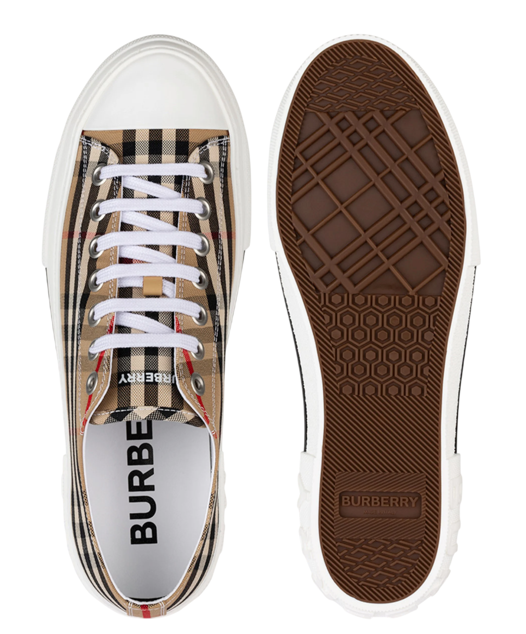 Scarpe Uomo BURBERRY Check Quadri