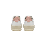 Scarpe Donna Autry MEDALIST LOW IN PELLE BIANCA E ROSA