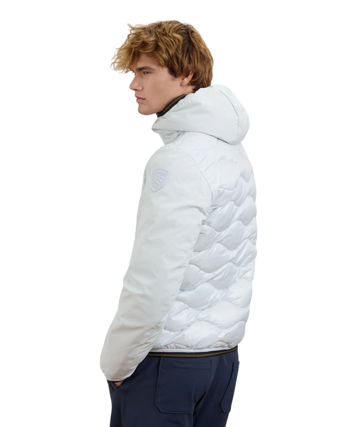 Giubbotto Uomo BLAUER Doppio Tessuto ALBERT Bianco