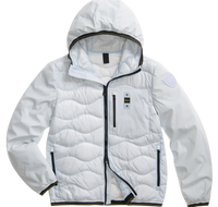 Giubbotto Uomo BLAUER Doppio Tessuto ALBERT Bianco