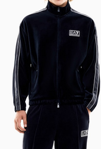 Tuta Uomo EA7 Emporio Armani Velluto Blu