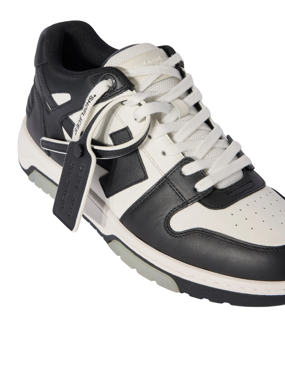 Scarpe Uomo OFF-WHITE Out Of Office Nero/Bianco