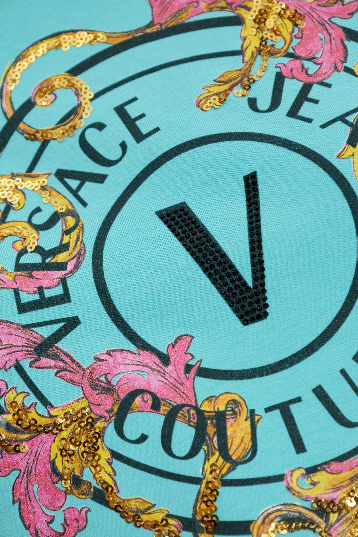 T-shirt Donna VERSACE JEANS COUTURE V Emblem