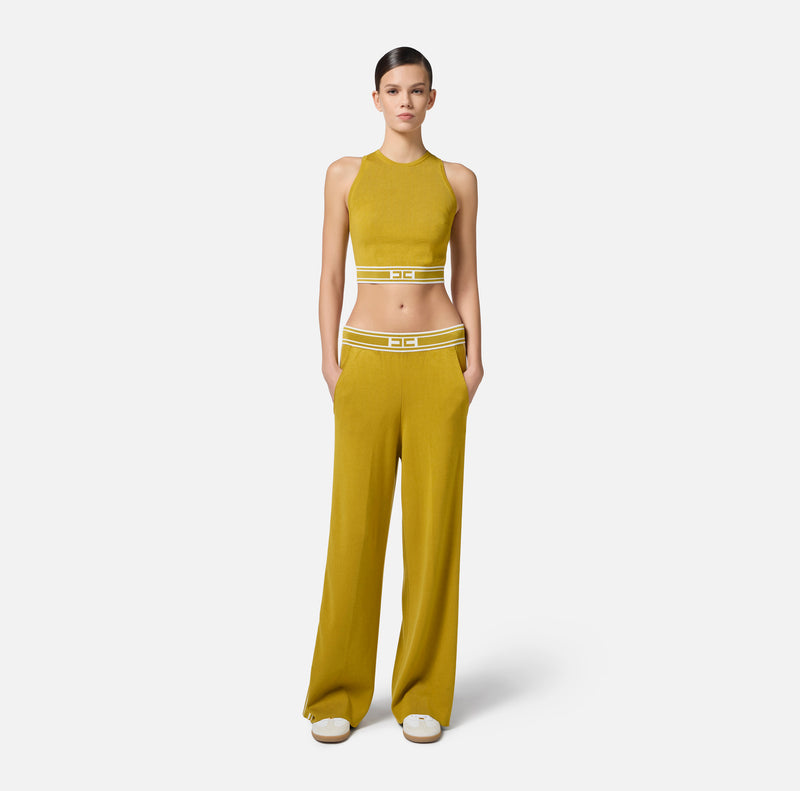 Completo Donna ELISABETTA FRANCHI Cropped top + Pantaloni