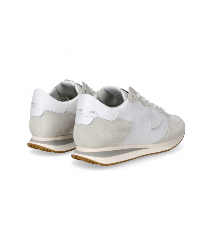 Scarpe Uomo PHILIPPE MODEL  Tropez Low Bianco