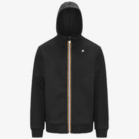 Felpa Uomo K-way Rainer Spacer Neoprene Black