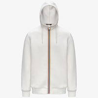 Felpa Uomo K-way Rainer Spacer Neoprene Bianco