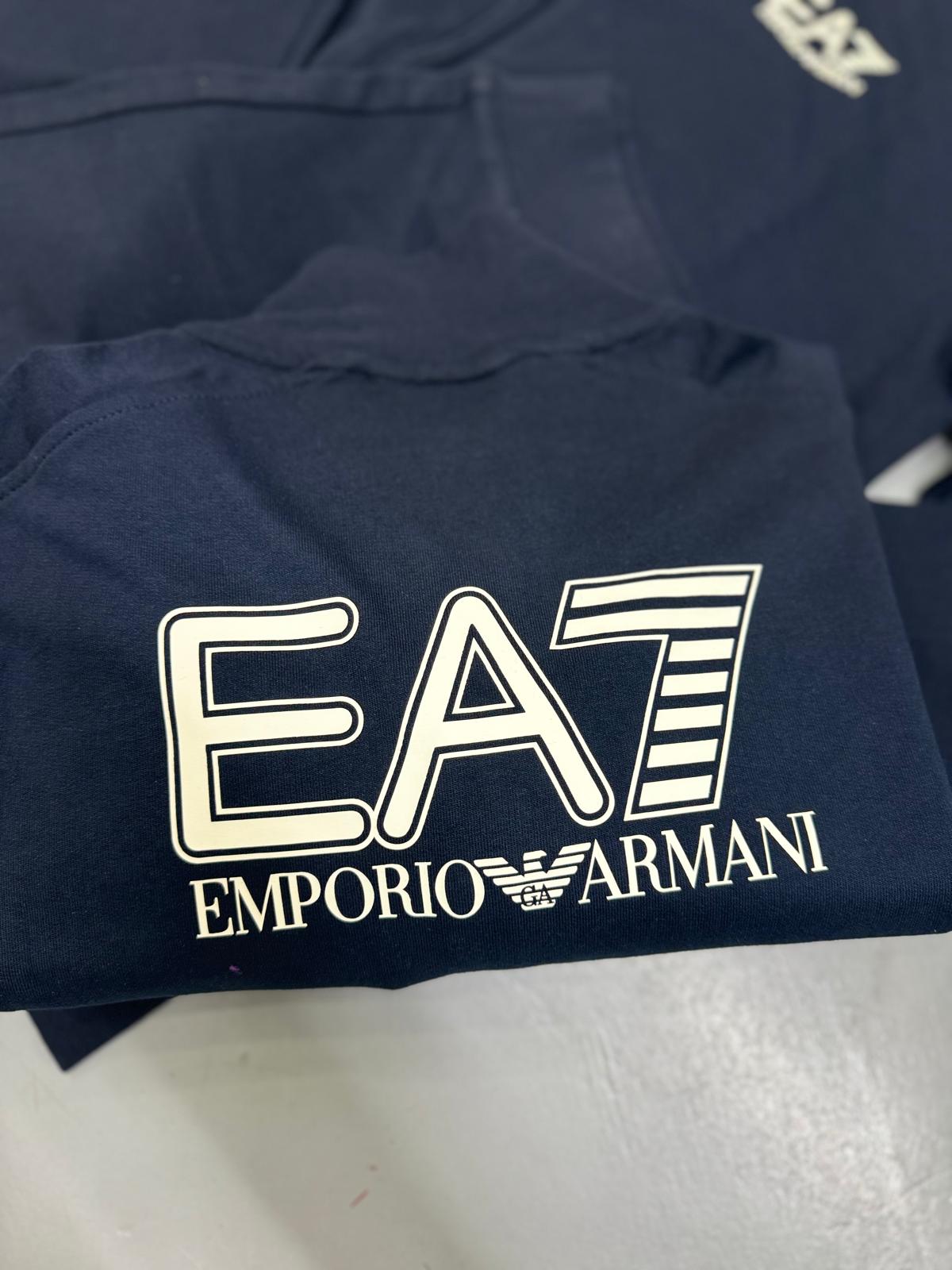 Tuta Uomo EA7 Emporio Armani 6DPV57 Logo Spalle