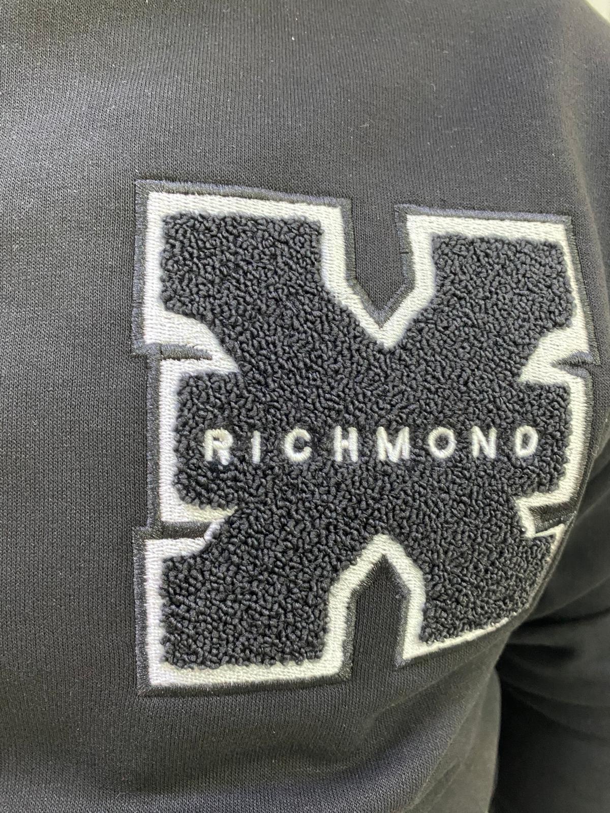 Felpa Uomo RICHMOND logo Spugna