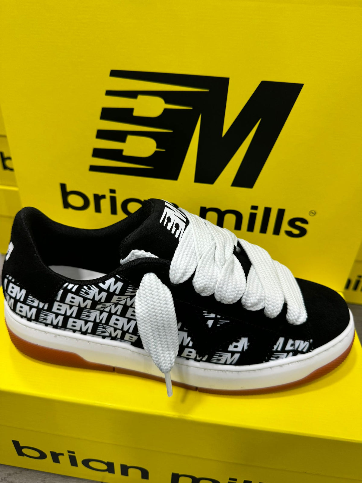 Scarpe Uomo BRIAN MILLS basse multi logo