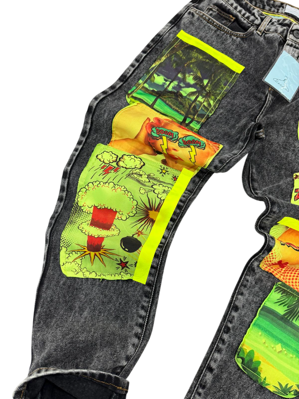 Jeans Uomo BERNA Patch Comics 60 Years