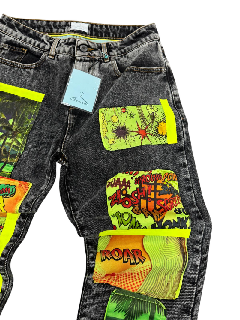 Jeans Uomo BERNA Patch Comics 60 Years