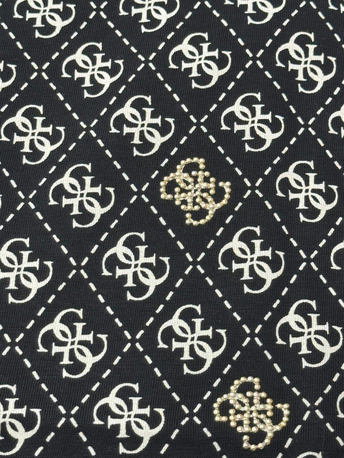 T-shirt Donna Guess Monogramma Logo