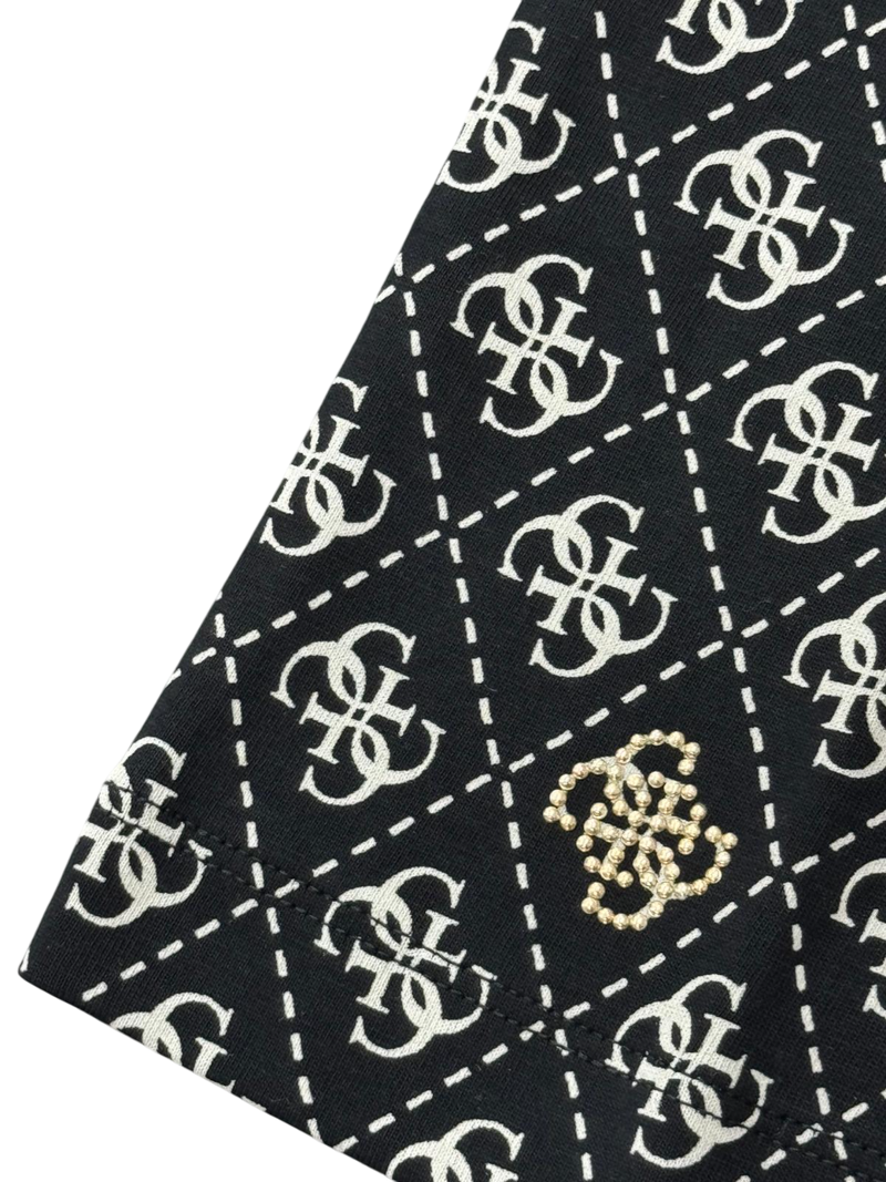 T-shirt Donna Guess Monogramma Logo
