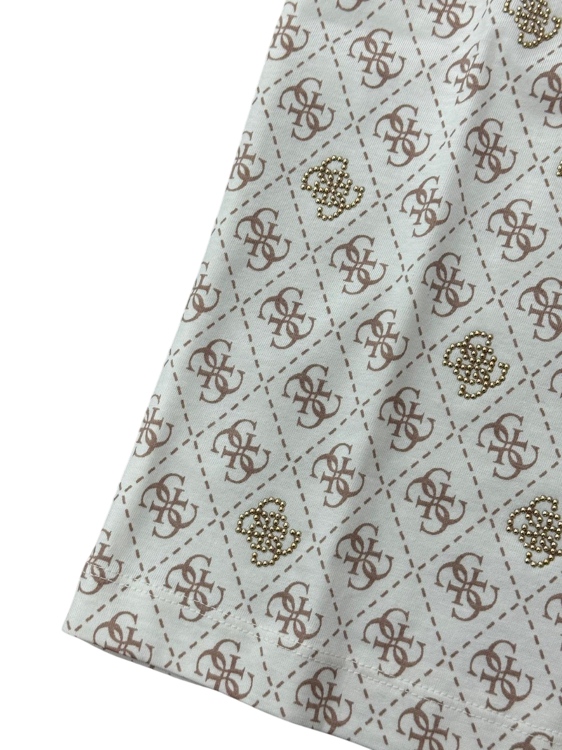 T-shirt Donna Guess Monogramma Logo