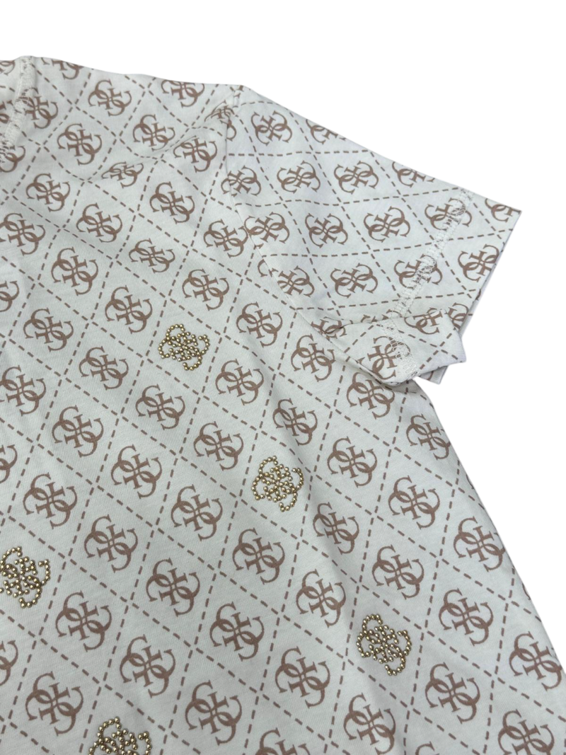 T-shirt Donna Guess Monogramma Logo