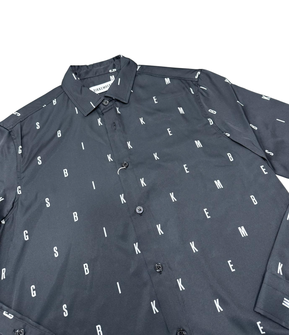 Camicia Uomo BIKKEMBERGS Lucida Stampa All-Over
