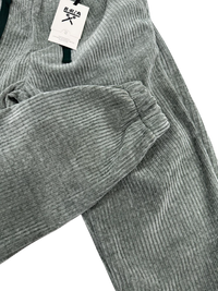 Pantalone Uomo BERNA In Velluto Polsini SALVIA