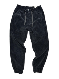Pantalone Uomo BERNA In Velluto Polsini NERO