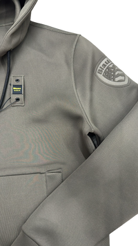 Felpa Uomo BLAUER In Neoprene Colby Verde