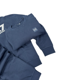 Tuta Uomo EA7 Emporio Armani Visibility Blu