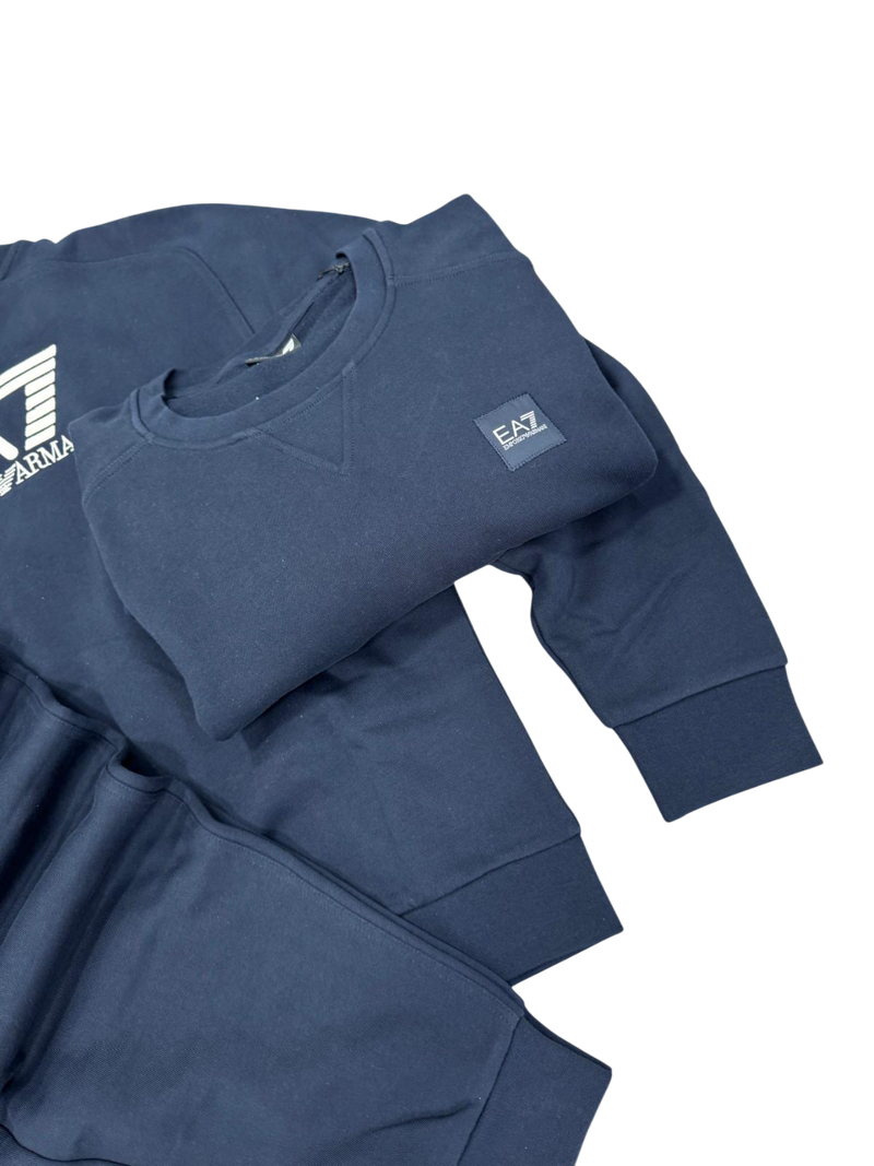 Tuta Uomo EA7 Emporio Armani Visibility Blu