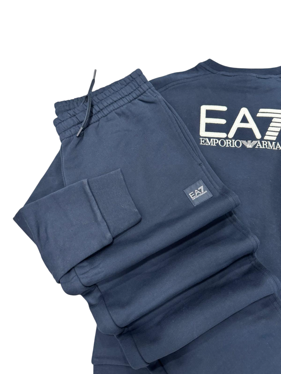 Tuta Uomo EA7 Emporio Armani Visibility Blu