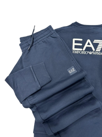 Tuta Uomo EA7 Emporio Armani Visibility Blu