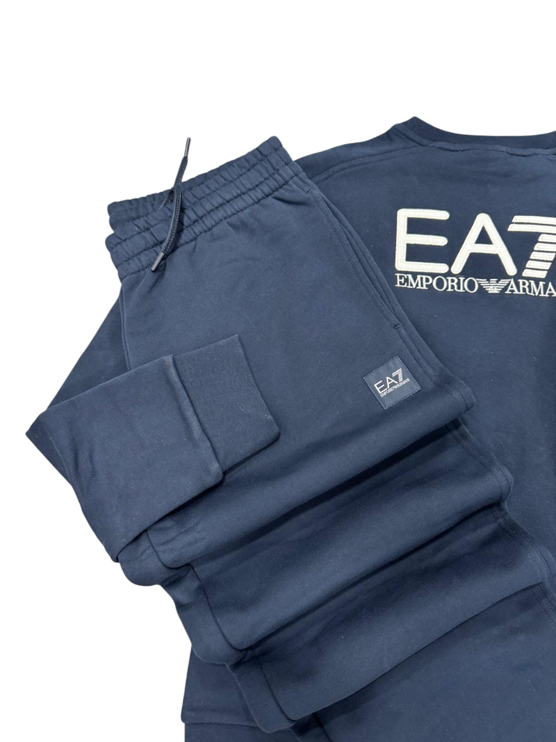 Tuta Uomo EA7 Emporio Armani Visibility Blu