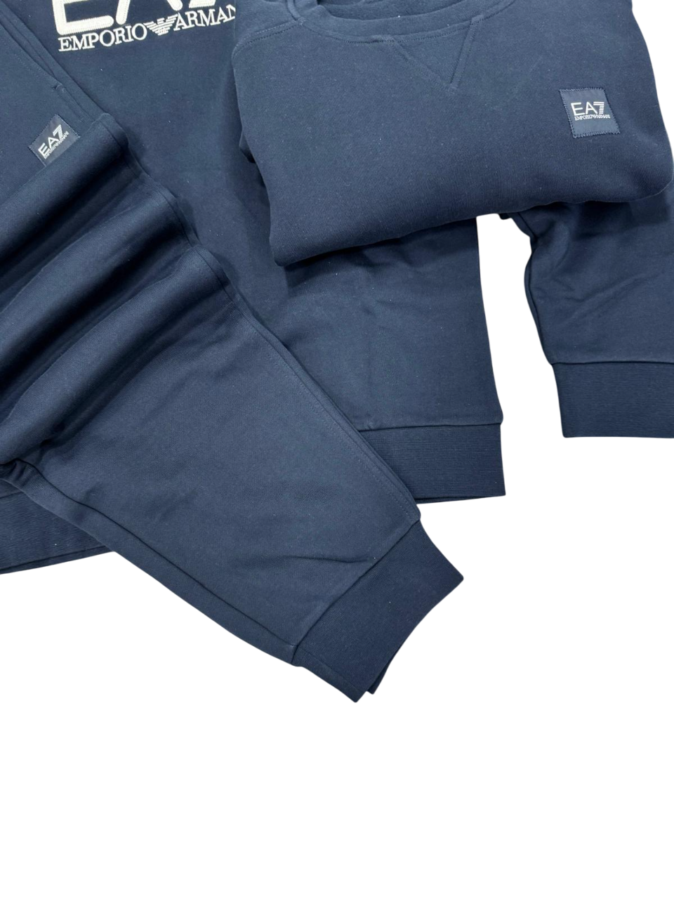 Tuta Uomo EA7 Emporio Armani Visibility Blu