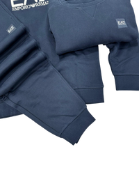 Tuta Uomo EA7 Emporio Armani Visibility Blu