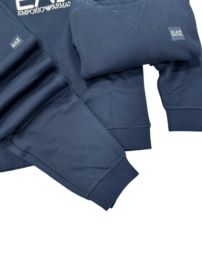 Tuta Uomo EA7 Emporio Armani Visibility Blu